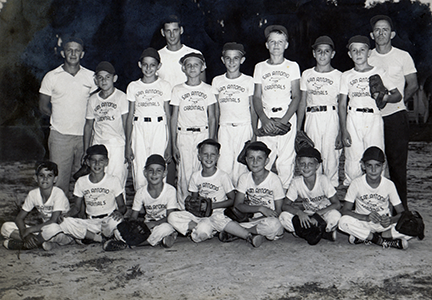 Some of the early credit union members included Jack Jones, a Little League Coach, and local figurehead. He is pictured here with his team in the 1960s