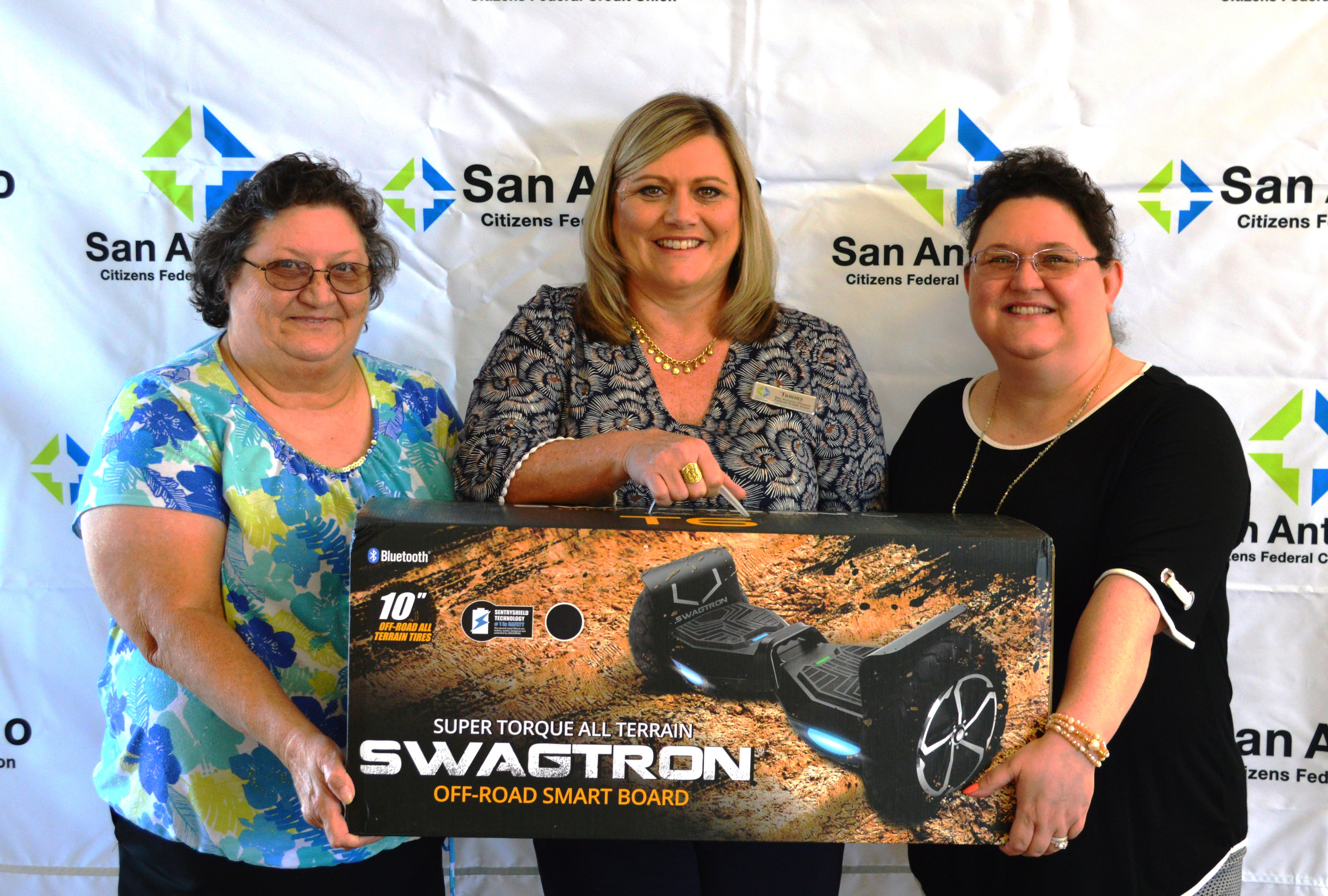 Picture of SACFCU's Debit Card Contest Winner